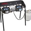 Camp Chef Explorer 2 Burner Stove and Outdoor Camping Propane Cooking System