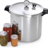 Presto 01781 Pressure Canner and Cooker 23 Quart Silver USDA Approved Home Canning
