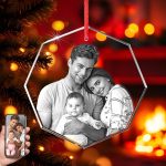 3D Crystal Photo Ornament – #1 Stunning Holiday Gift