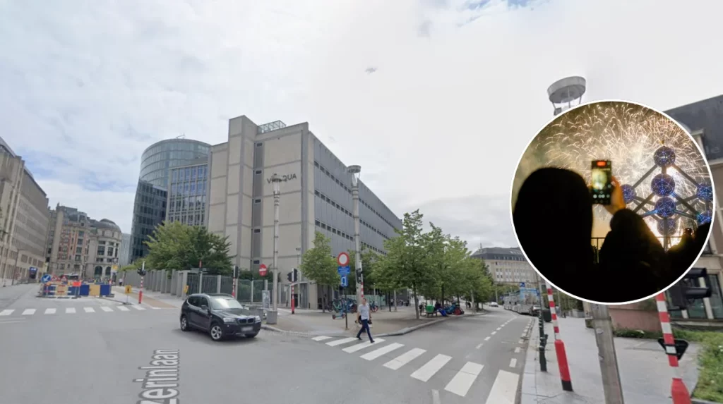 Brussels welcomes 2026 with Atomium laser show and fireworks