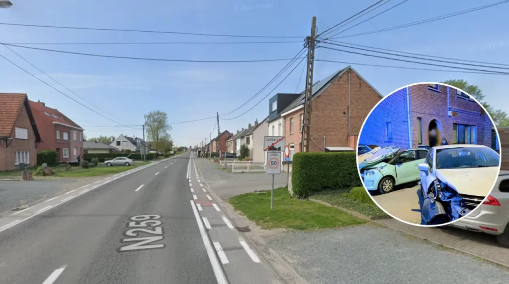 Elderly Antwerp couple crashes on Zwaluwstraat in Londerzeel