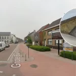 Large sinkhole on Grote Baan in Hulshout forces traffic diversions