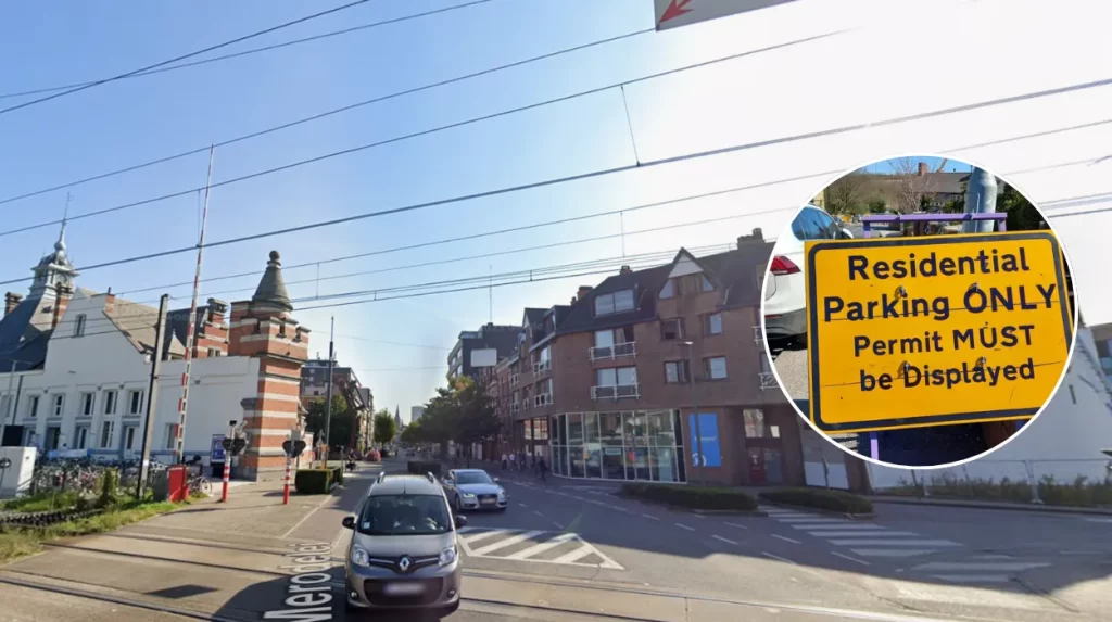 Turnhout residents queue for parking permits before Jan 1 rule