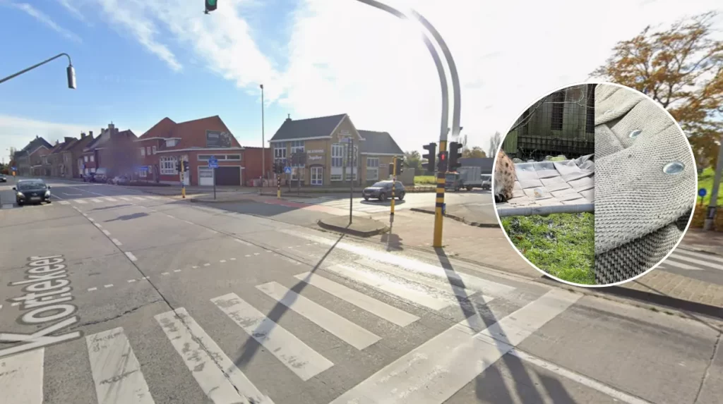 Vleteren students build fire hose hammocks at De Zonnegloed