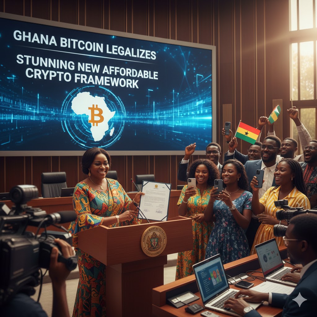 Ghana Bitcoin Legalizes Stunning New Affordable Crypto Framework