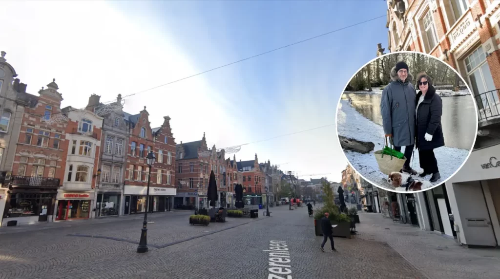 First snow hits Mechelen & Lier, residents take outdoor walks