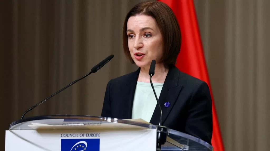 Moldovan President Sandu supports reunification with Romania