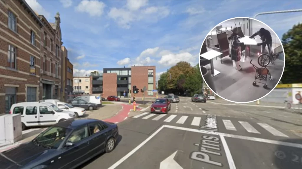 Sint-Truiden witnesses unusual patio furniture theft involving buggy and bike