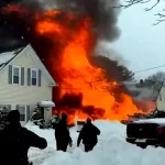 Massachusetts home explosion leaves mother burned, toddler injured