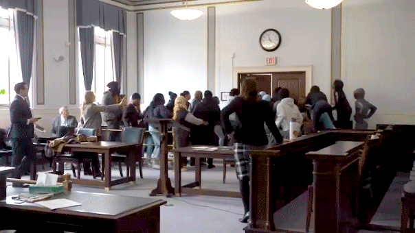 Courthouse brawl erupts after Ohio sentencing in teen shooting death