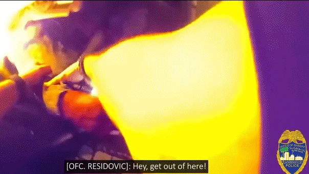 Florida deputy in bodycam video saves woman from burning car after carjacking