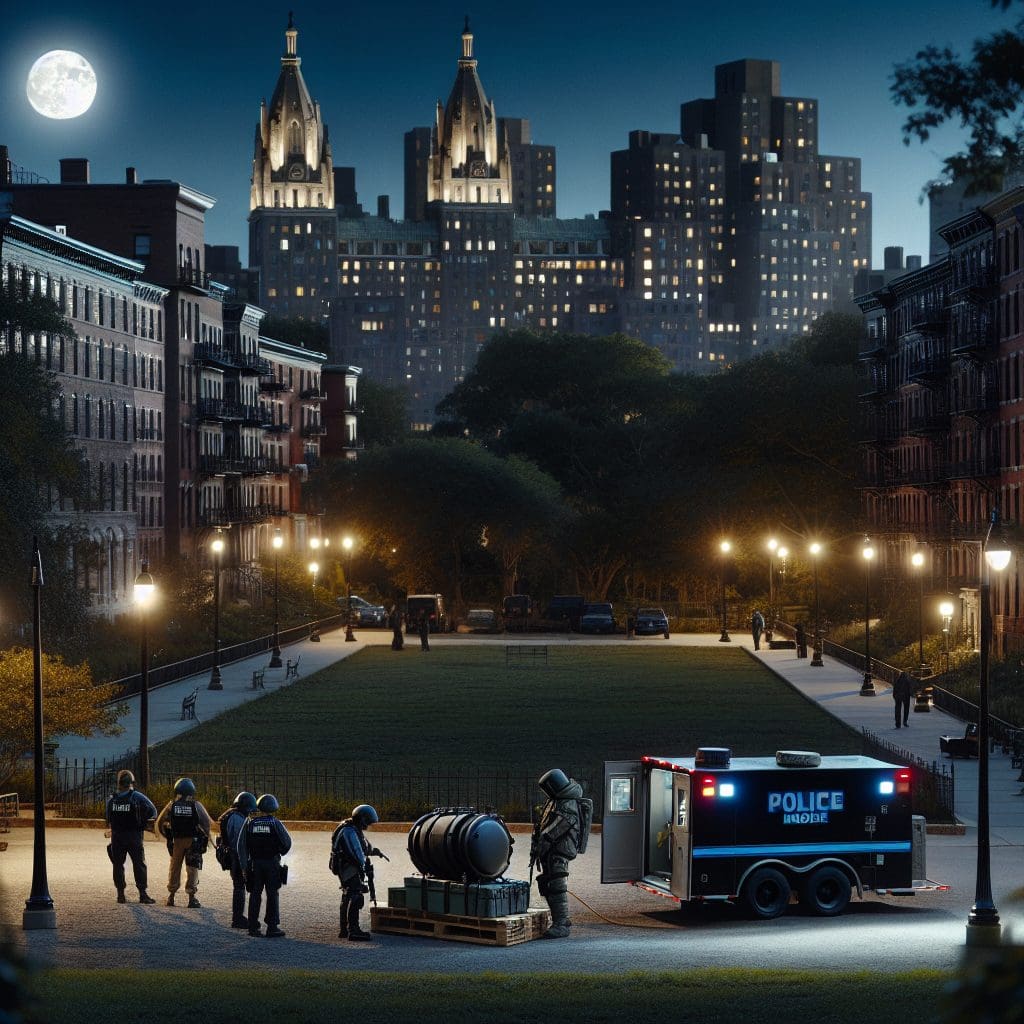 Police confirm that devices found near Gracie Mansion during protests were explosive devices.