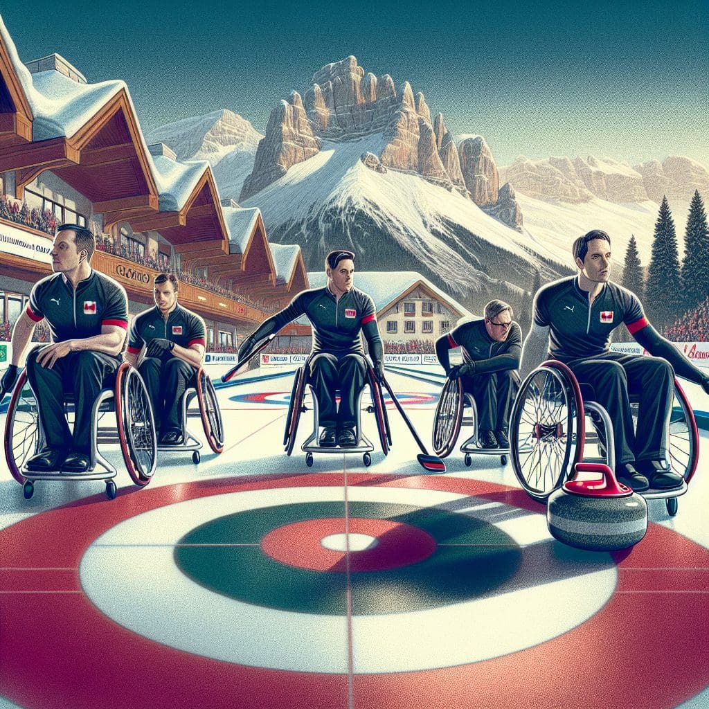 Canada’s wheelchair curling team reaches 8-0, secures top playoff position at Milano-Cortina.