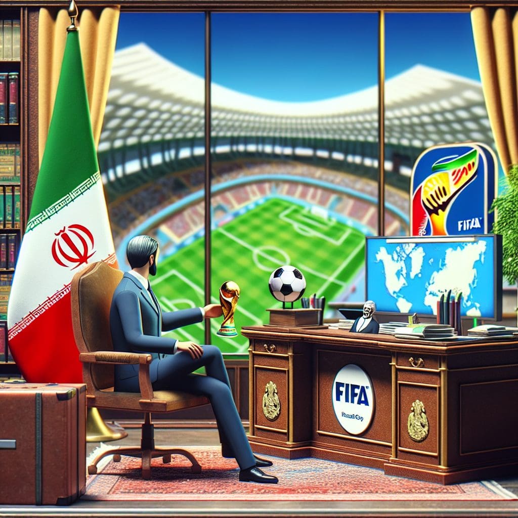 Iran’s Embassy in Mexico reports that discussions are underway with FIFA to relocate World Cup matches.