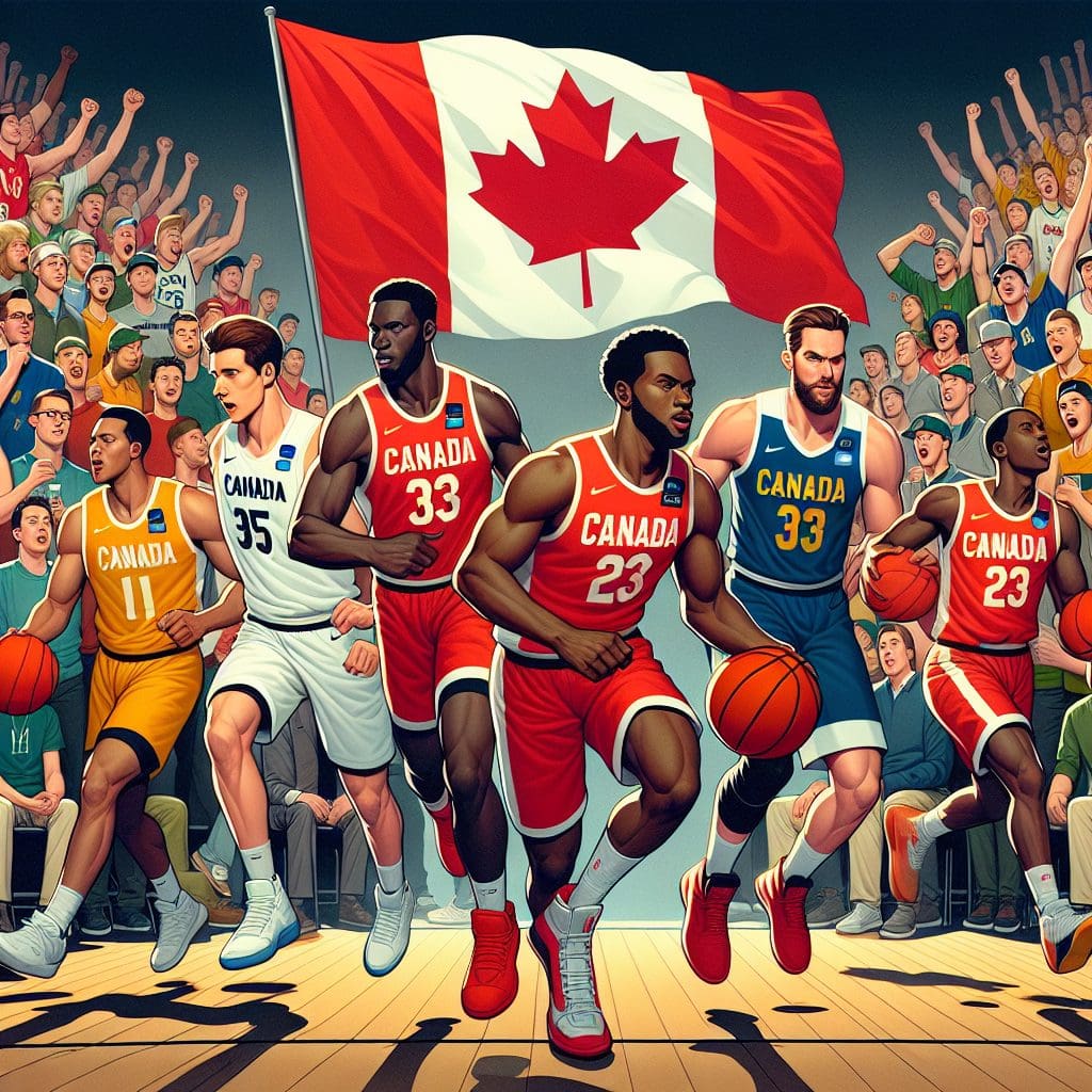 March Madness showcases an unprecedented number of Canadians.