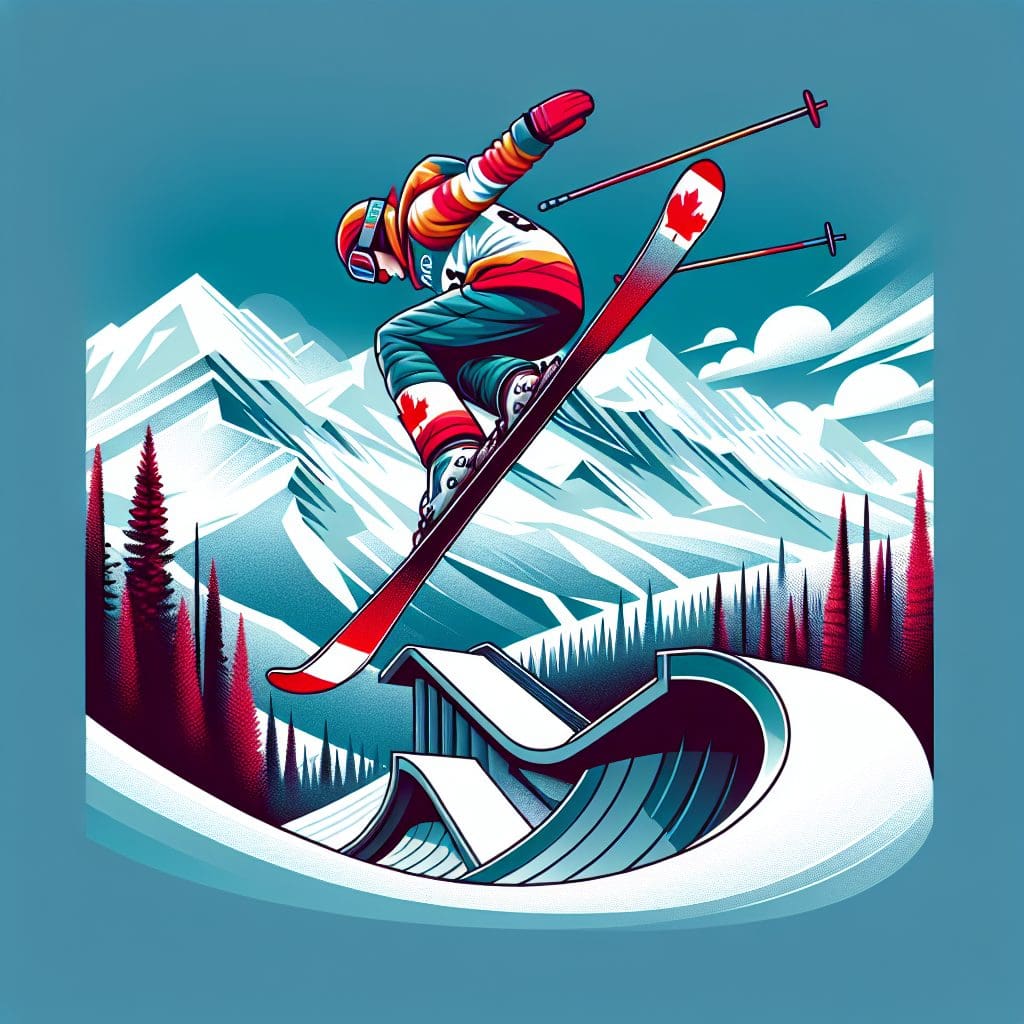 Elena Gaskell from Canada earns silver medal in World Cup freeski slopestyle competition.