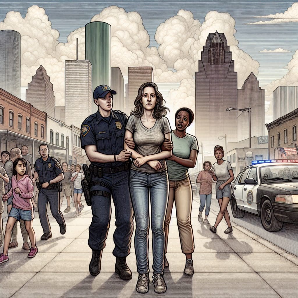 Houston woman faces 37 felony theft charges, apprehended and later released on bail.