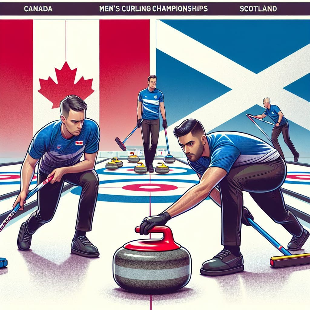 Canada’s Dunstone suffers first defeat against Scotland’s Whyte at men’s curling championships.