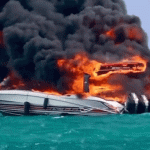 Nebraska tourists rescued after boat catches fire off Miami Beach