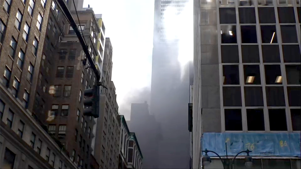 Fire erupts in Manhattan on St. Patrick’s Day