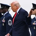 Trump attends Dover dignified transfer for 6 soldiers killed in Kuwait attack