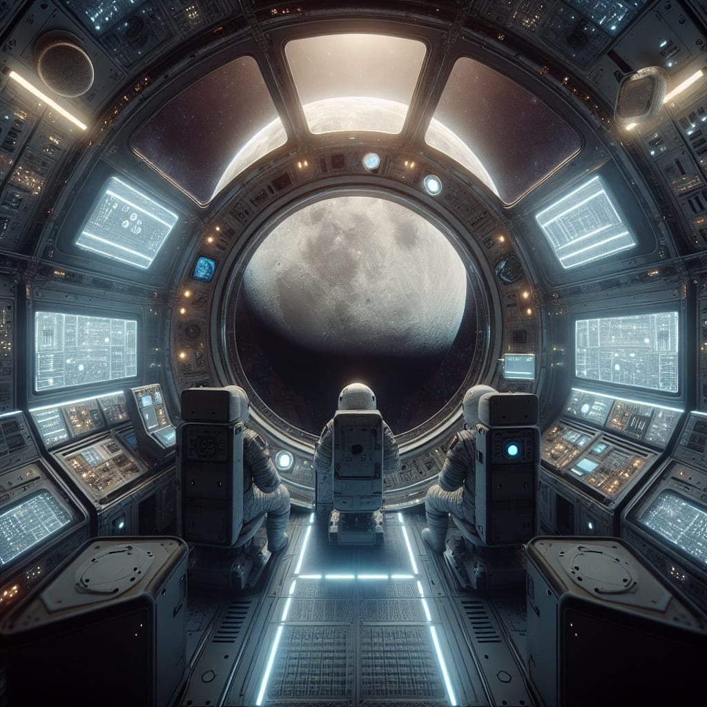 Canadian Space Agency astronaut Jeremy Hansen is set to venture around the moon. Explore the interior of the capsule.