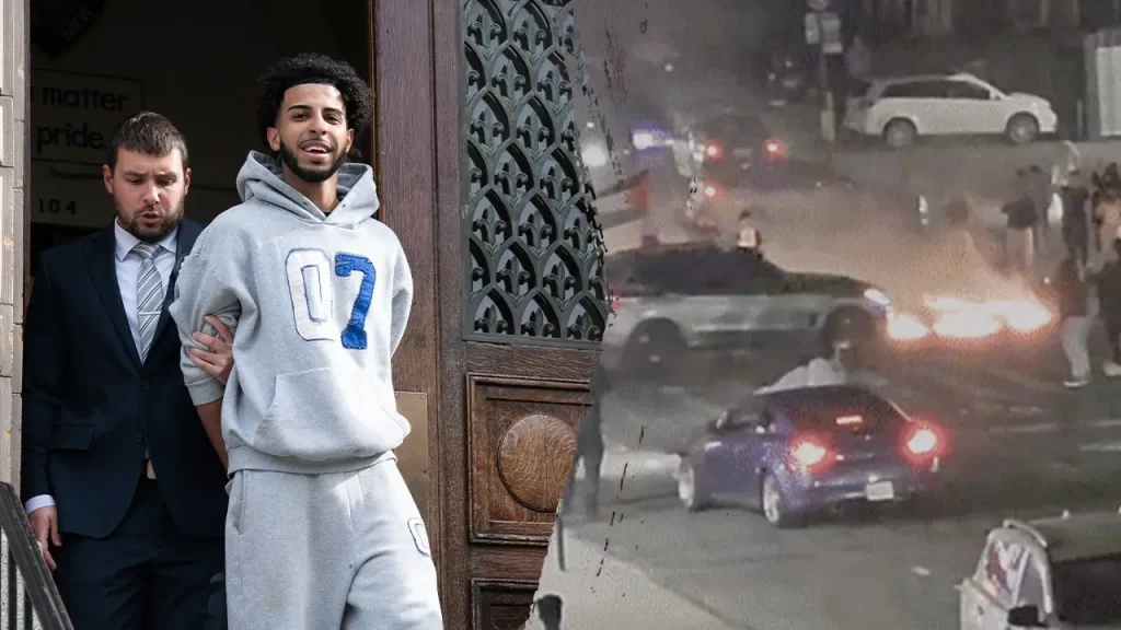 Queens man charged in drag-racing street takeover involving 100 cars