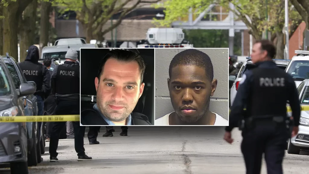 Man accused of killing Chicago cop held without bail after court hearing