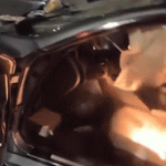 Car explodes during alleged street takeover on Chicago’s South Side