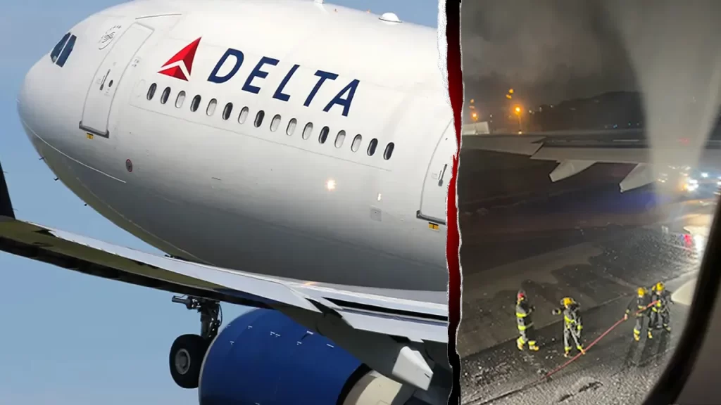 Delta Air Lines lands safely after engine fire forces São Paulo return