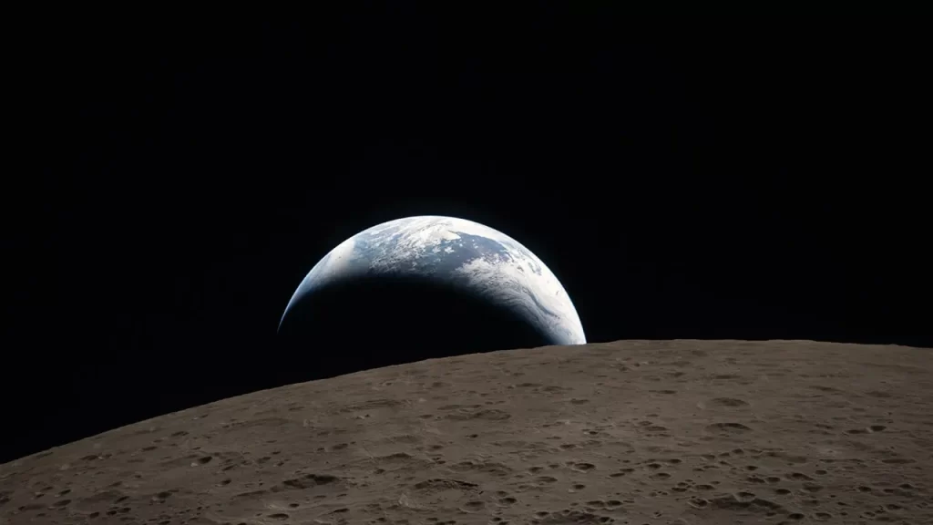NASA releases first-ever photo of Earth from the far side of the moon
