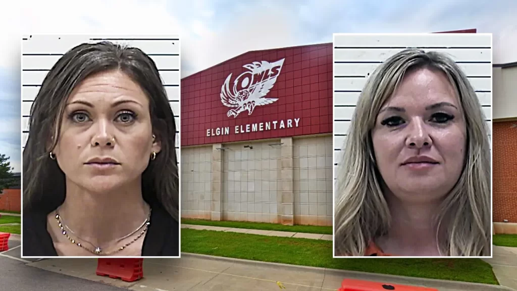 2 Oklahoma elementary school employees charged with assaulting students