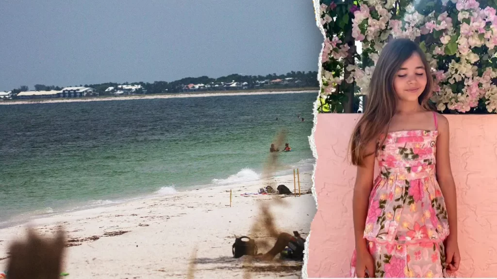 Florida girl returns to beach after shark attack nearly severed her hand
