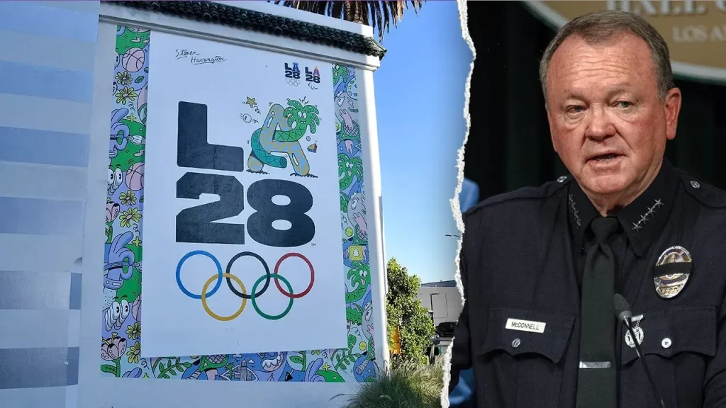 LA police chief Jim McDonnell warns city not ready to secure 2028 Olympics