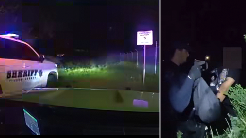 Suspect allegedly throws chainsaw at deputies in Pierce County chase