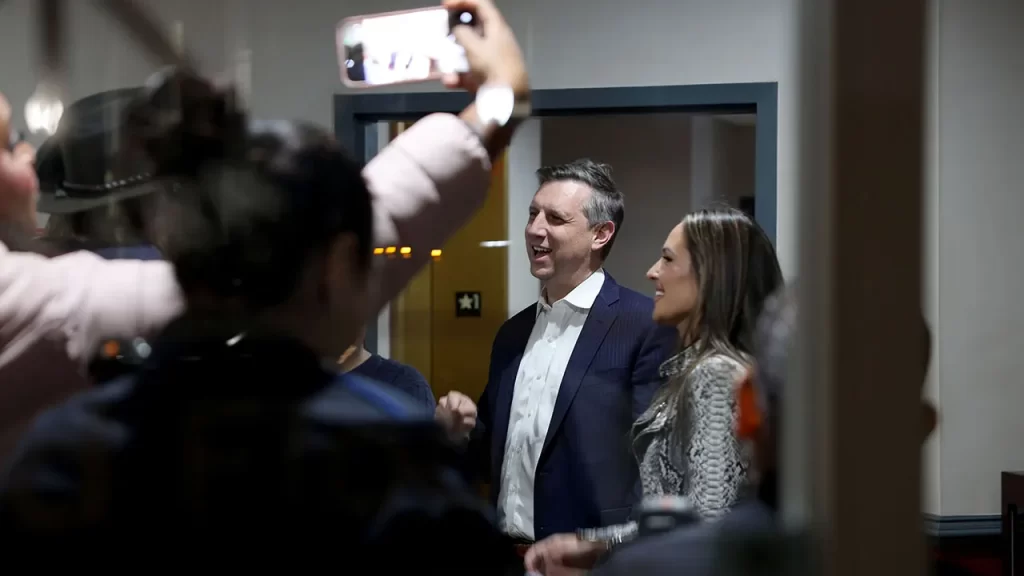 Rep. Seth Magaziner attends Real Housewives party amid DHS shutdown