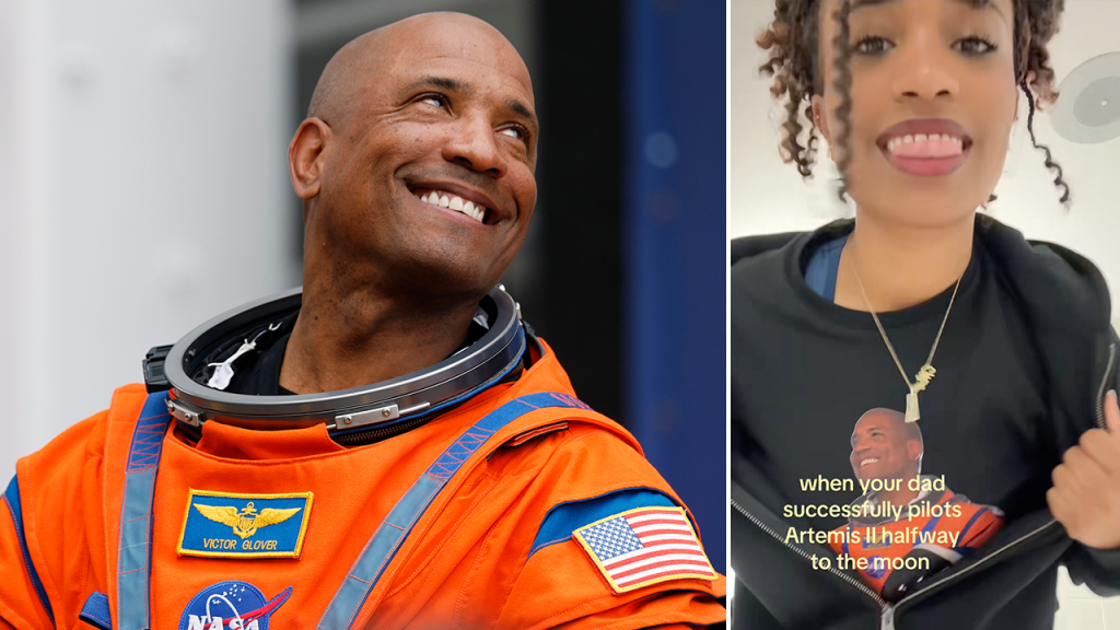 Artemis II astronaut Victor Glover’s daughter’s dance video hits 21M views