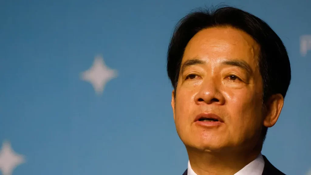 Taiwan’s Lai Ching-te says island ‘will never be sacrificed or traded’