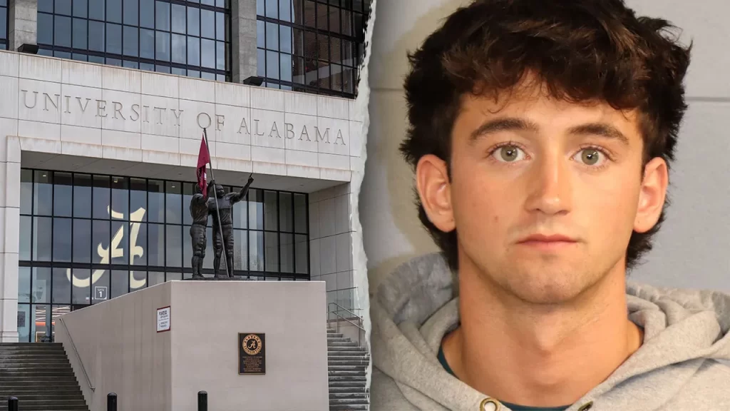 Alabama fraternity member arrested for allegedly assaulting ex-girlfriend