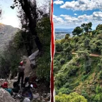 Hiker dies after falling into steep rocky ravine on Mount Wilson Trail