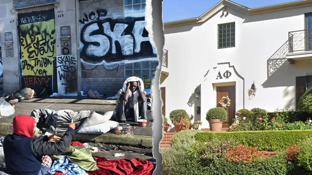 UCLA sorority row hires private security amid homeless harassment: report