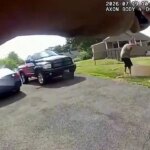 Meriden police body cam shows officer shoot man during bat attack