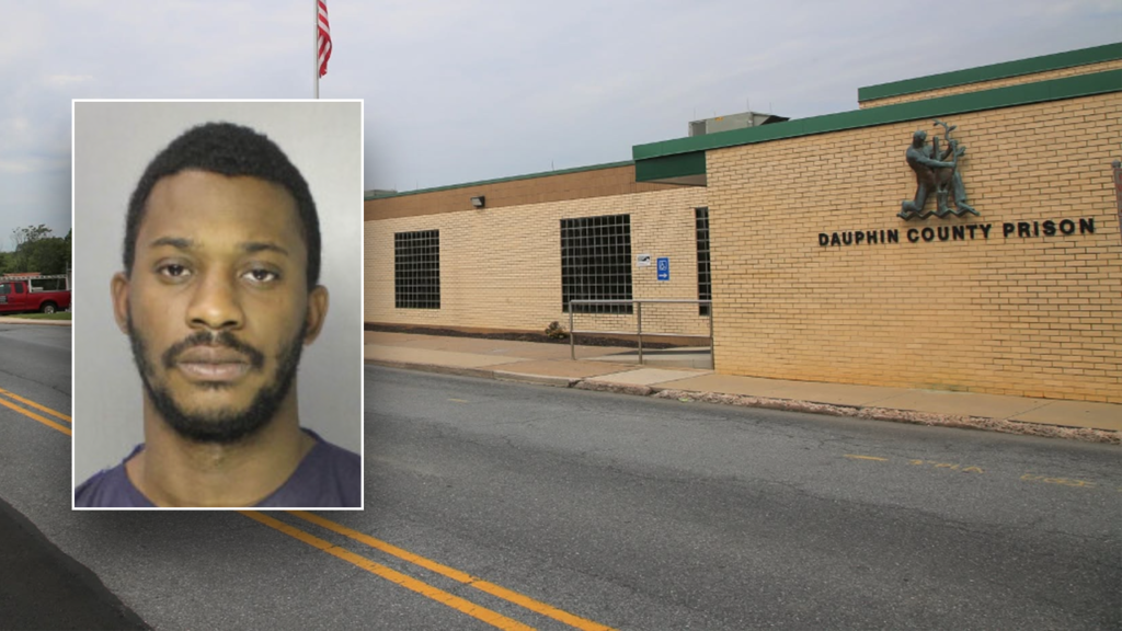 Dauphin County Prison rape suspect charged with institutional vandalism